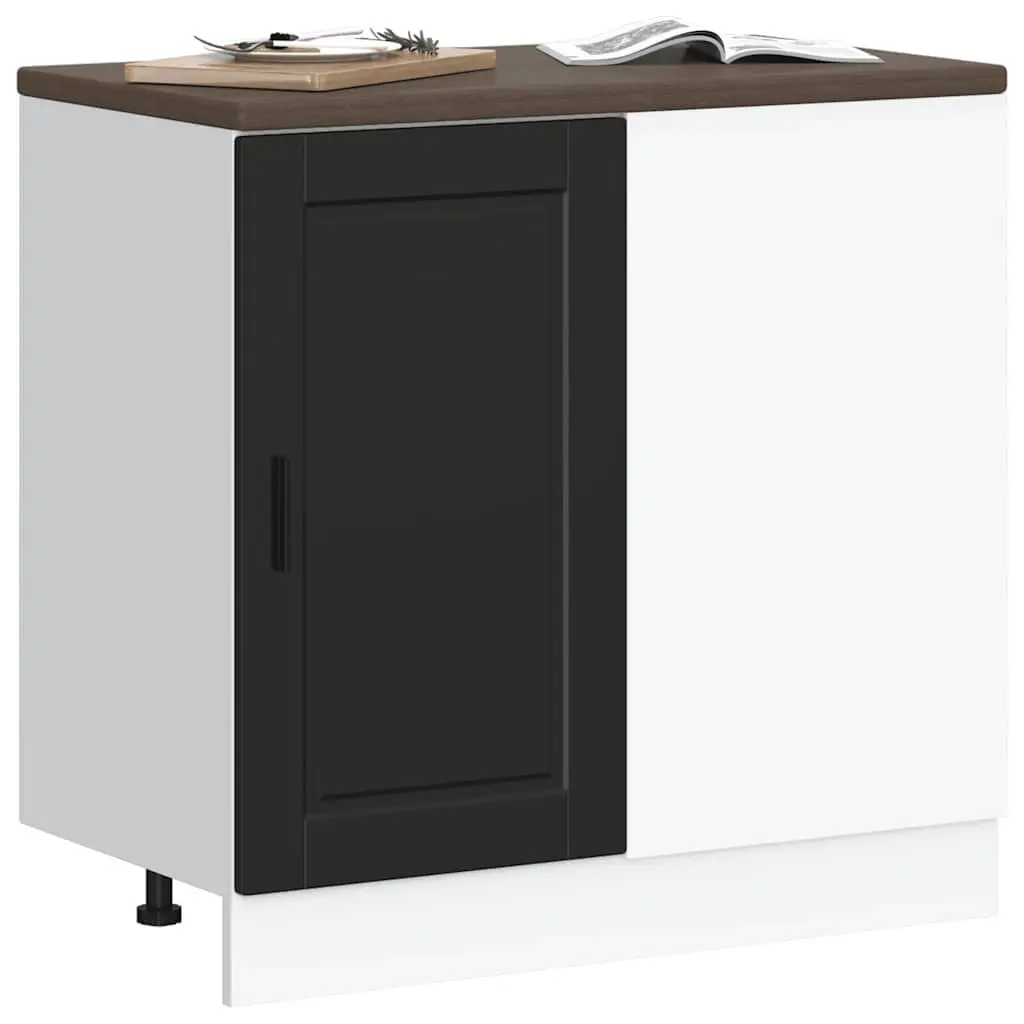 Black Kitchen Base Cabinet for Storage