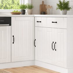 Reliable High Gloss White Kitchen Cabinet