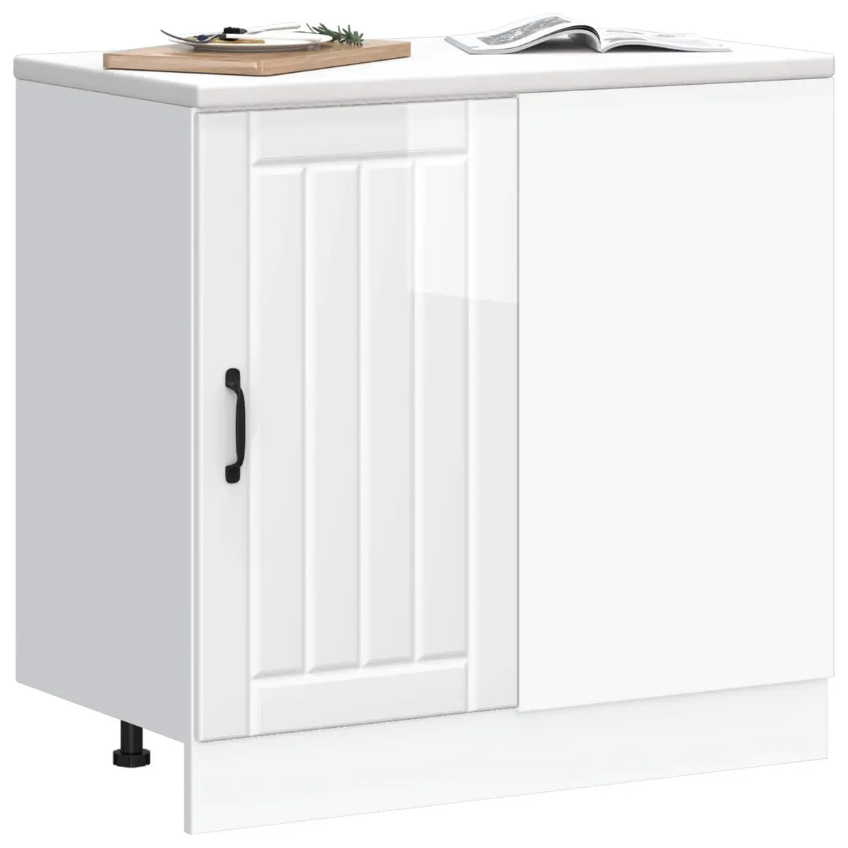 High Gloss White Kitchen Cabinet