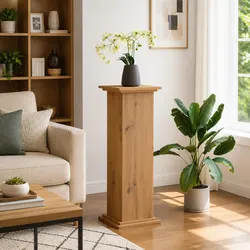 Durable 3-Tier Display Stand with Hidden Storage
