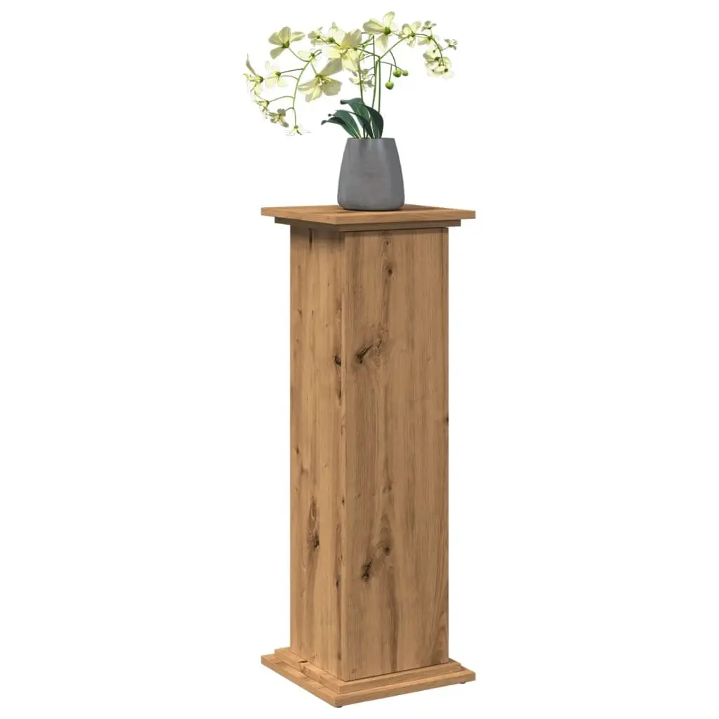 Display Stand with Storage Cabinet 3-Tier 31x30x90cm Brown