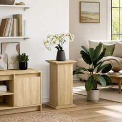 Practical Display Stand with Storage Value