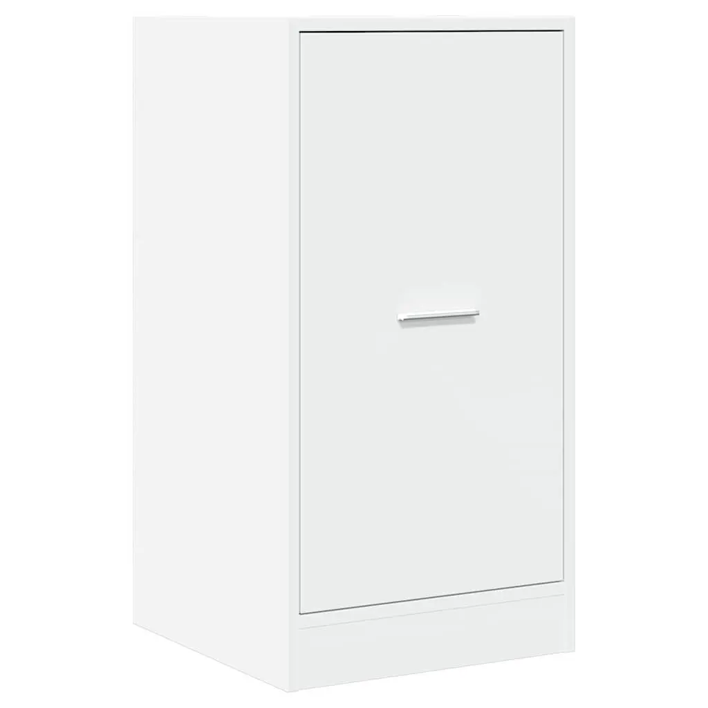 Apothecary Cabinet Storage Chest Engineered Wood White Decorative Bedroom 40 x 41 x 77.5 cm