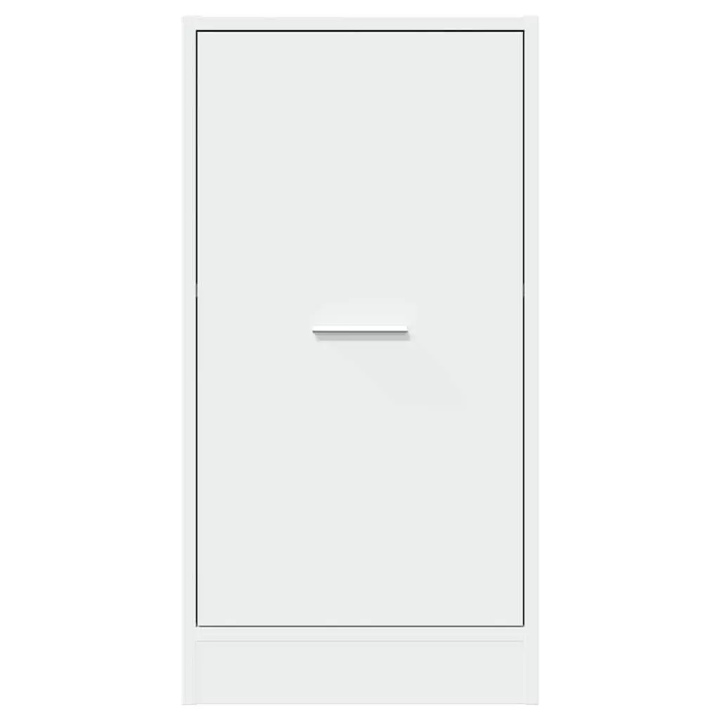 Apothecary Cabinet Storage Chest Engineered Wood White Decorative Bedroom 40 x 41 x 77.5 cm