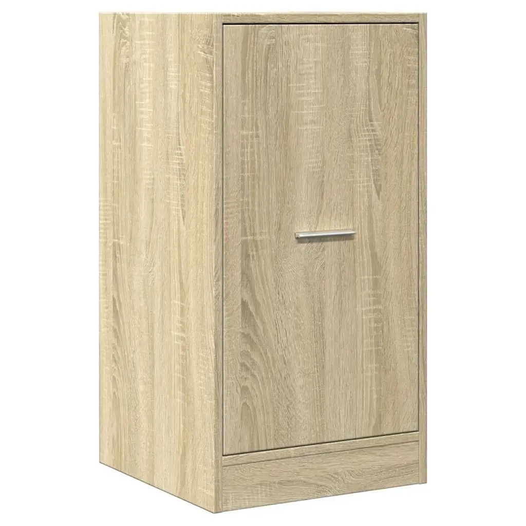 Engineered Wood Storage Cabinet Brown for Home Office 40x41x77.5cm