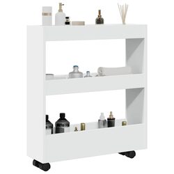Stylish Storage Trolley with Mobility and Stability