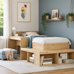Durable Bedside Cabinet with Desk: Perfect for Your Bedroom