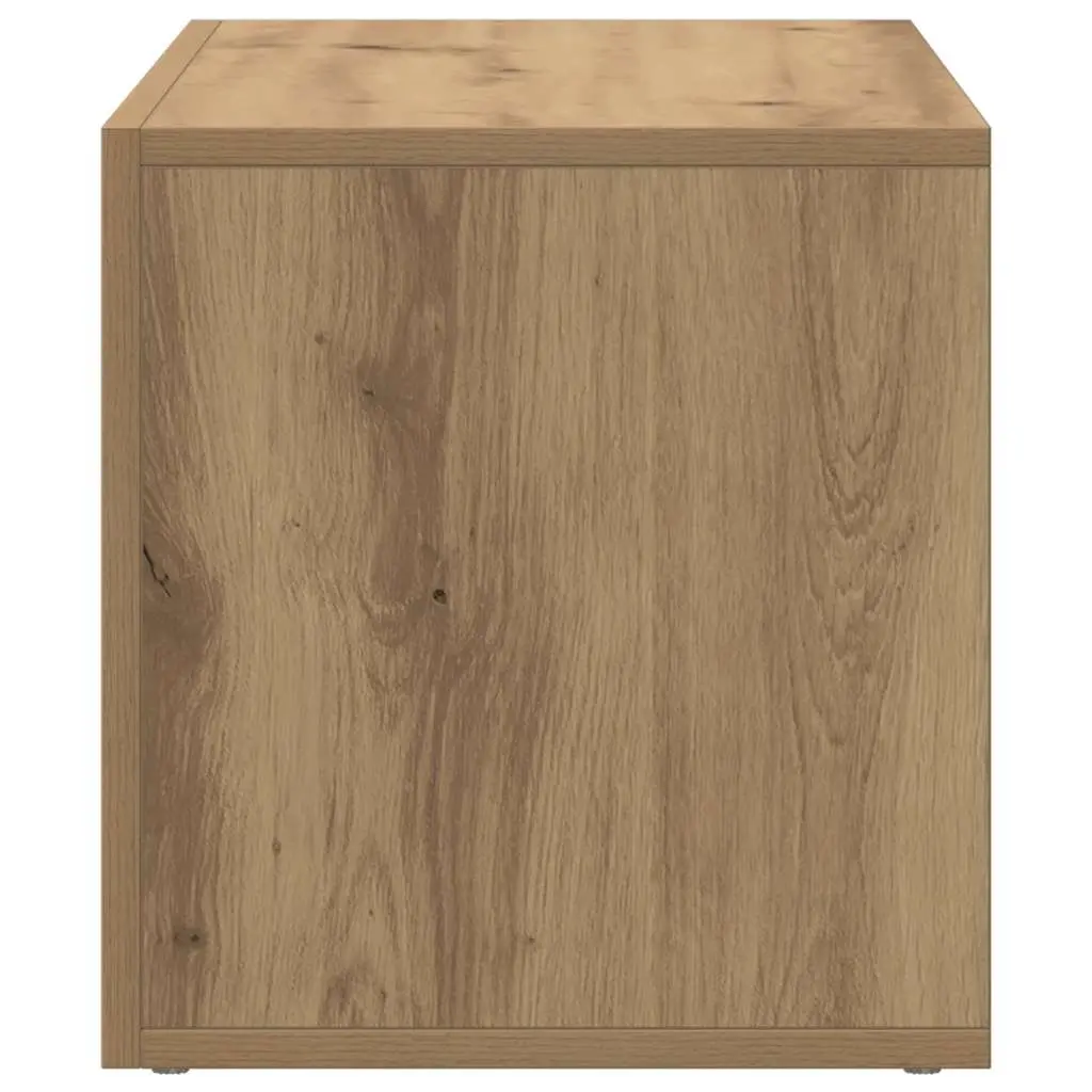 Engineered Wood Record Cabinet for Organization