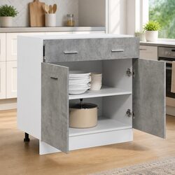 A Grey Storage Unit That Offers Practicality and Value