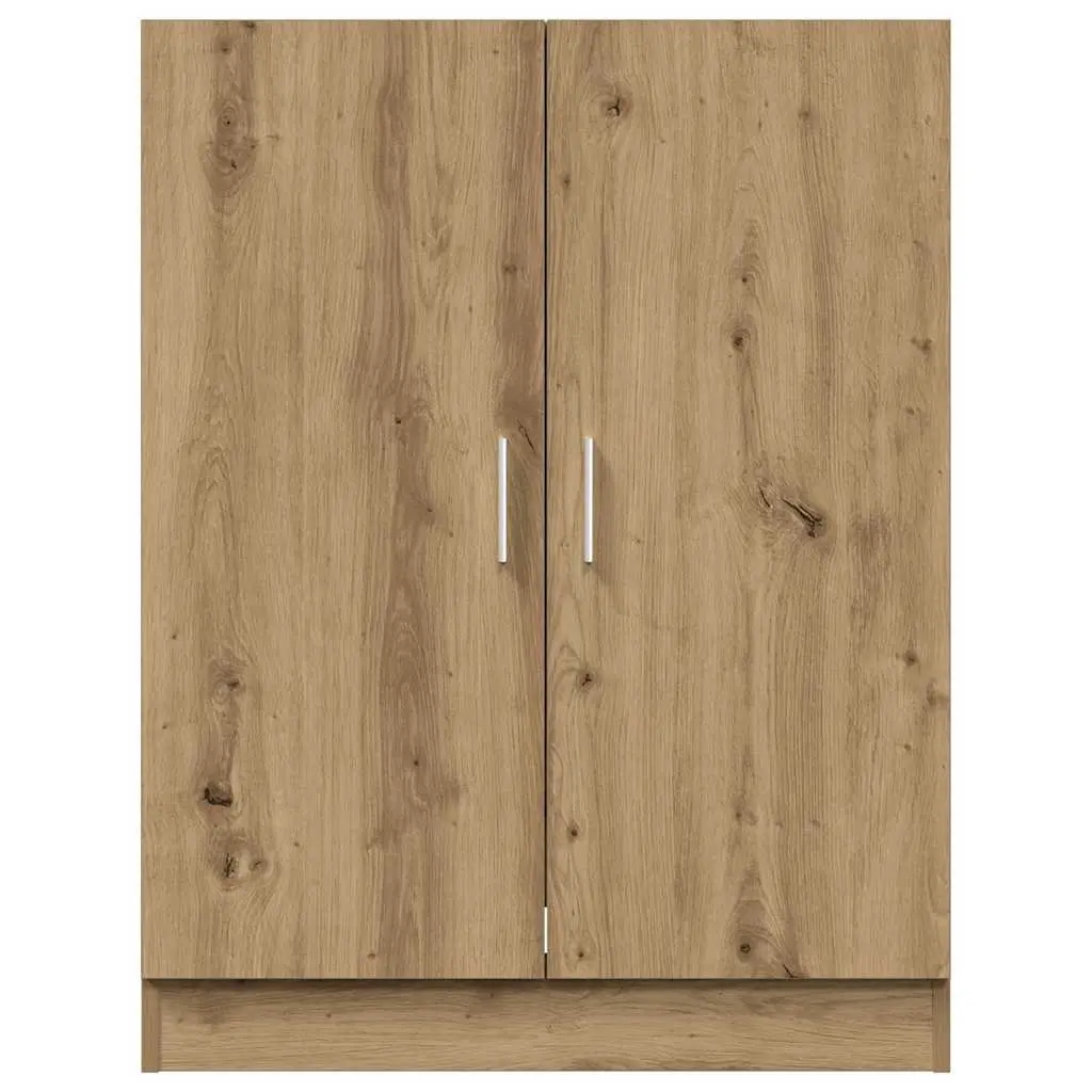 Washing Machine Cabinet Storage Cupboard 2 Door Artisan Oak Bathroom Laundry