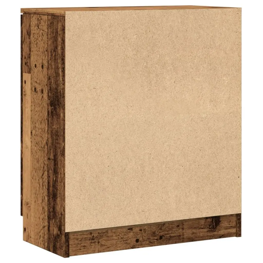 Sideboard Storage Unit Engineered Wood 60x30x70cm Old Wood Brown