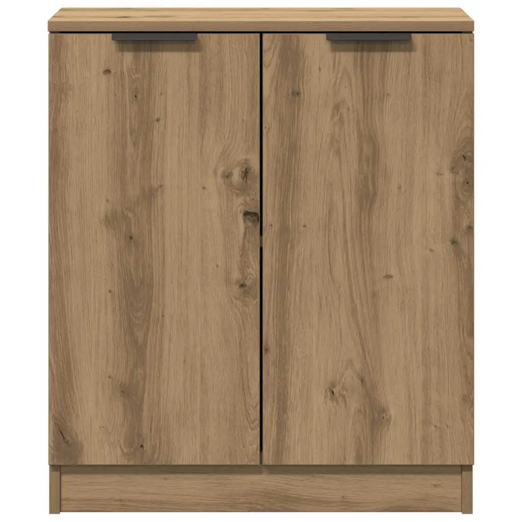 Engineered Wood Sideboard Cabinet Brown Storage and Display Unit 60x30x70cm