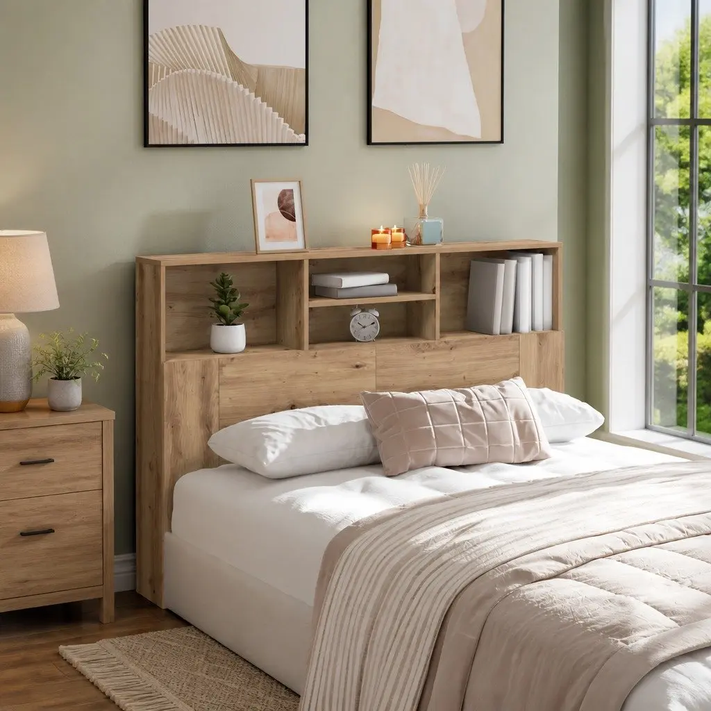 Headboard Cabinet for Bedroom Needs
