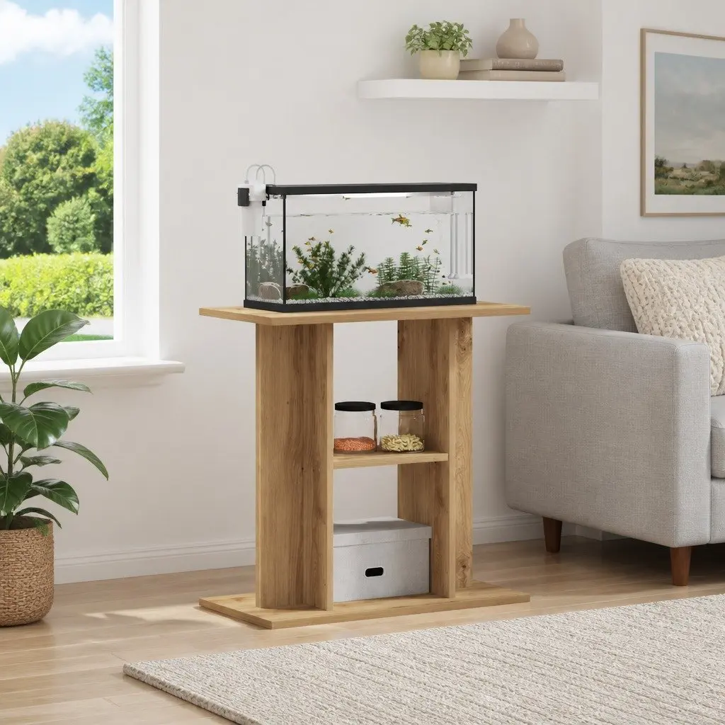 3-Tier Aquarium Stand with Storage