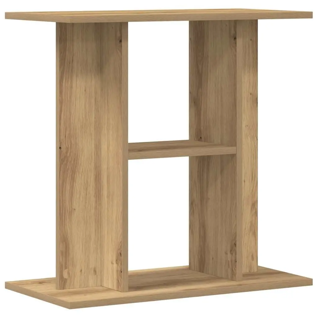 Aquarium Stand 60x30x60 cm Brown Engineered Wood 3 Tier Storage for Fish Tank