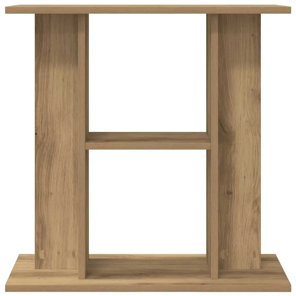 Aquarium Stand 60x30x60 cm Brown Engineered Wood 3 Tier Storage for Fish Tank