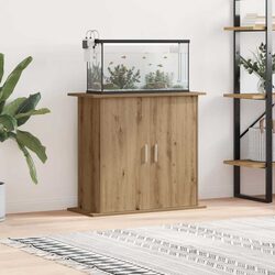 Reliable and Versatile 3-Tier Aquarium Stand in Brown