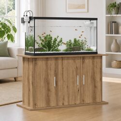 Reliable and Practical Aquarium Stand with Storage