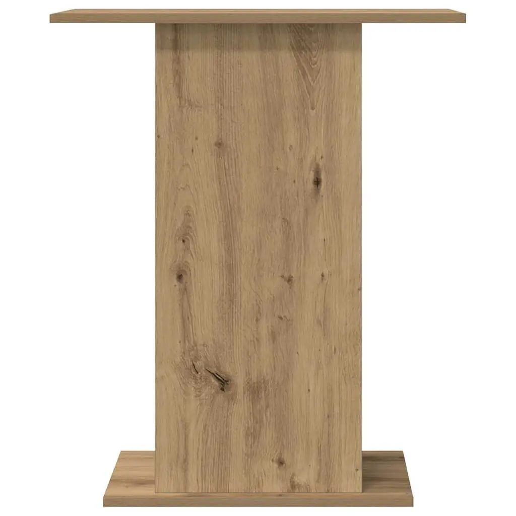 Engineered Wood Storage Cabinet Aquarium Stand Brown Fish Tank Display Furniture