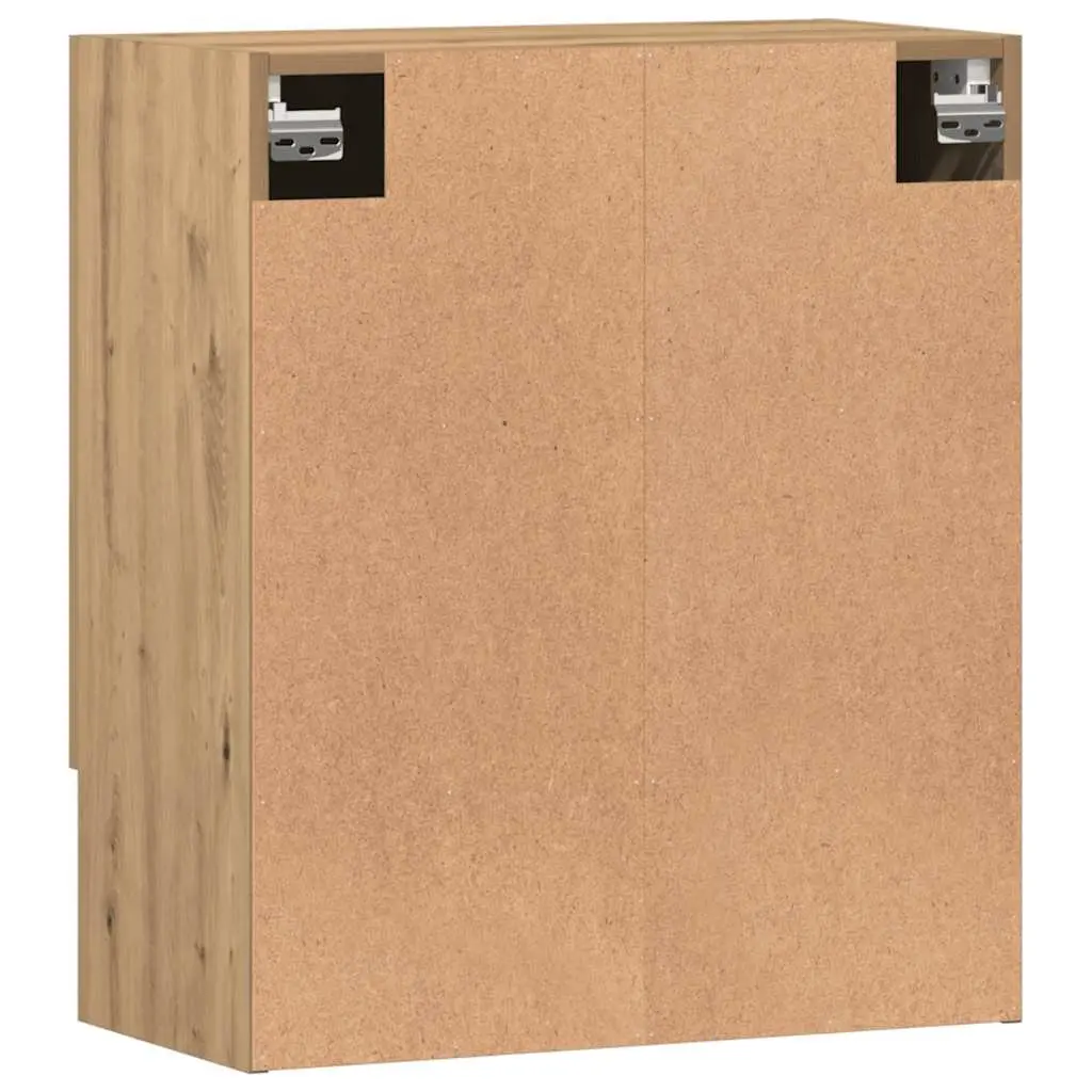 Wall Cabinet Storage Home Organiser 60x31x70cm Brown