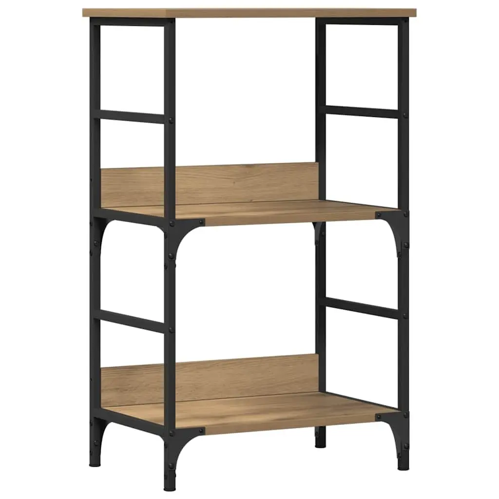 Brown Book Cabinet with Ample Storage Options