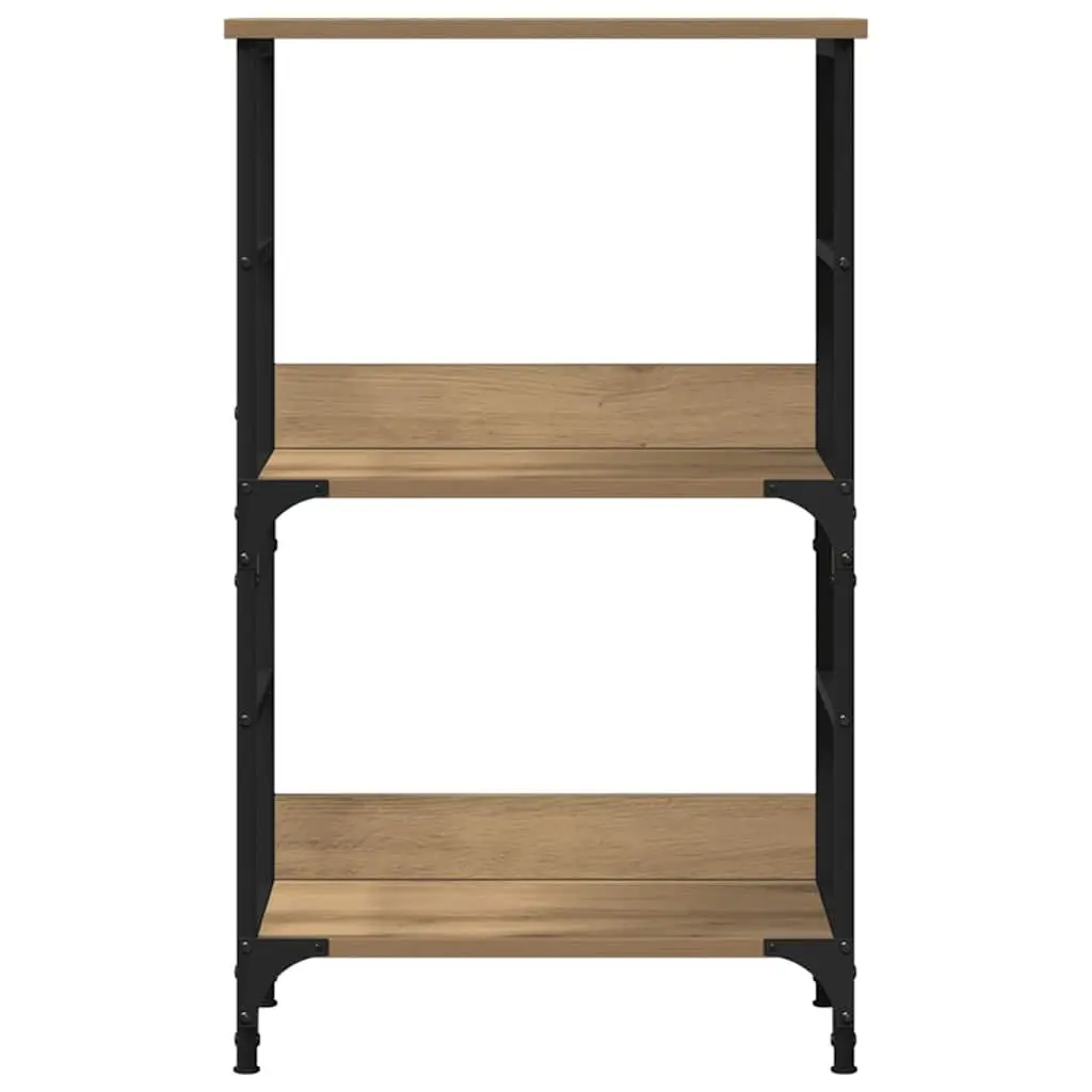 Brown Book Cabinet with Ample Storage Options