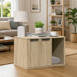Reassuring Cat Litter Box Enclosure for Your Home