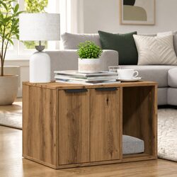 Reliable Cat Litter Box Enclosure with Hidden Design