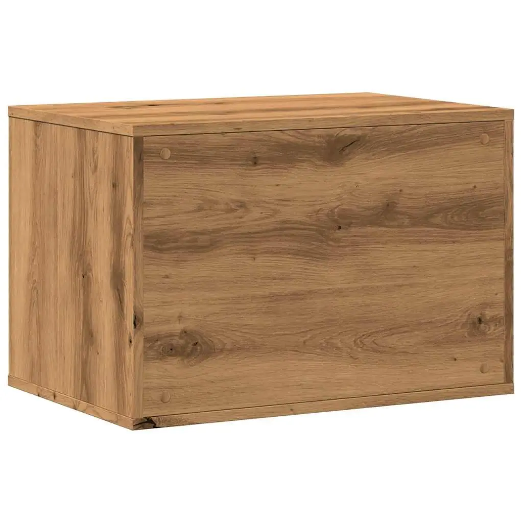 Cat Litter Box Enclosure Furniture Hidden Design Brown Storage Cabinet Side