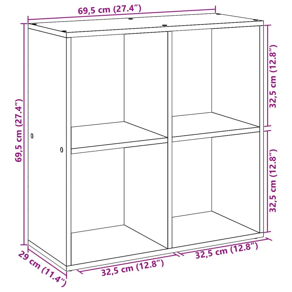 Room Divider Bookcase with Ample Storage