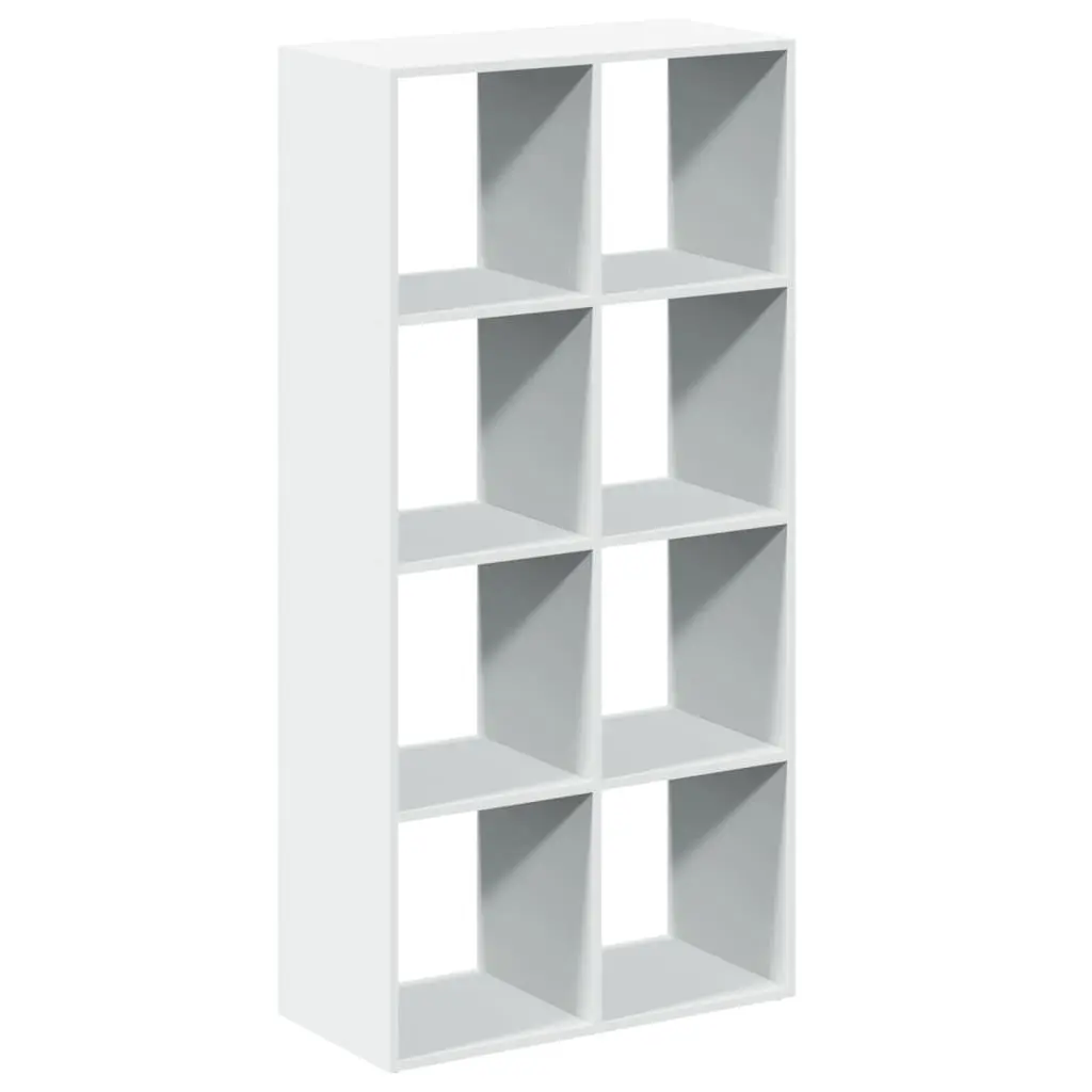 Room Divider Bookcase Storage Unit 69.5x29x137.5cm White