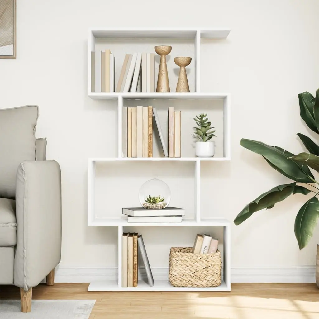 4-Tier Bookcase with Easy Assembly