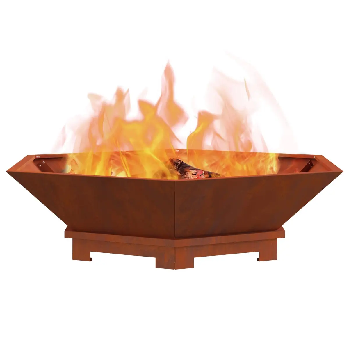 Wood Burning Fire Pit for Outdoor Use