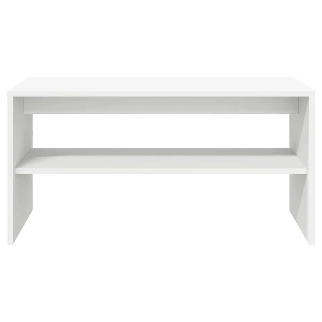 TV Cabinet White Media Storage Unit 60x40x40 cm Engineered Wood