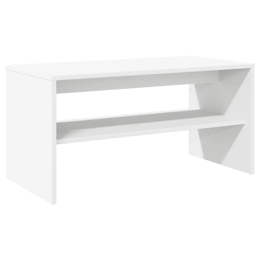 TV Cabinet White Media Storage Unit 60x40x40 cm Engineered Wood