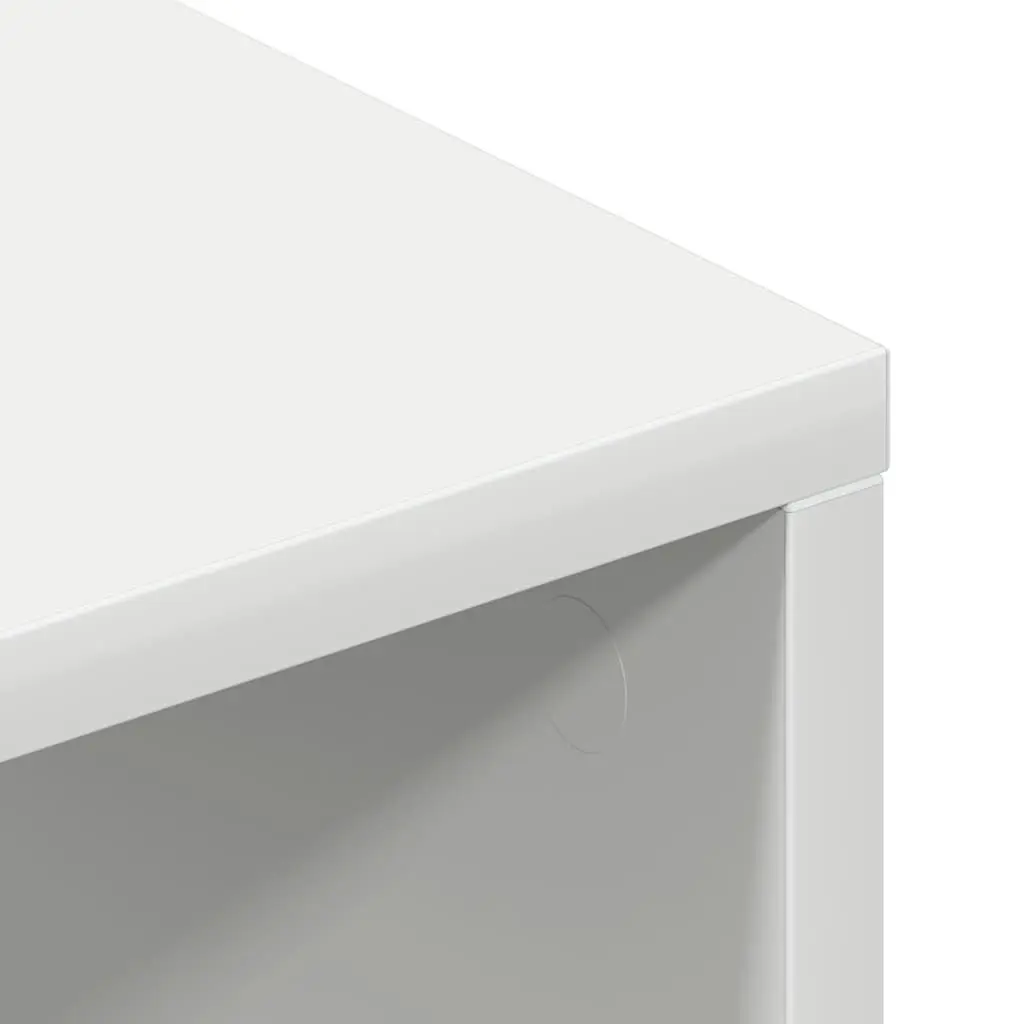 TV Cabinet Storage Unit 100x40x40 cm White Engineered Wood Living Room
