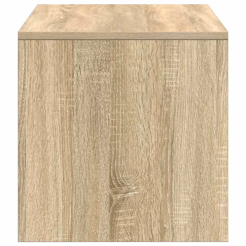 TV Cabinet Storage Unit Engineered Wood Brown 100x40x40cm
