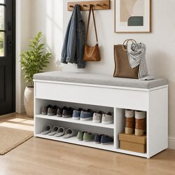 Reliable Shoe Bench: Practical Storage Solution