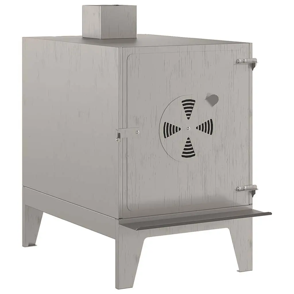 Camping Stove Outdoor Cooking Heating 35x50x60cm Brown