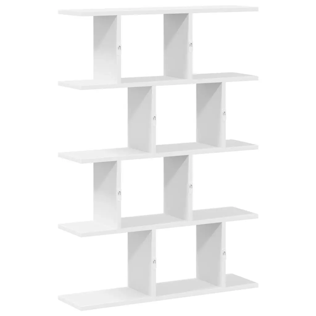 Wall Cube Shelf 15 Compartments Floating Storage Organizer White