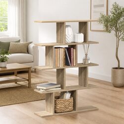 Reliable Floating Shelf with 15 Compartments for Storage