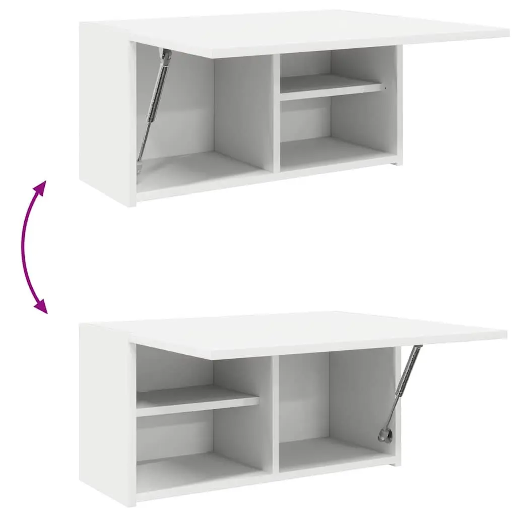 Bathroom Wall Cabinet Storage Unit 60x25x30 cm White Organiser