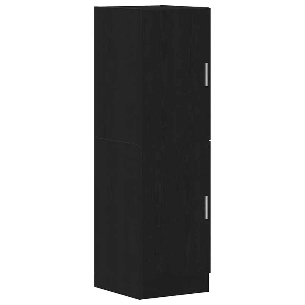 Black Kitchen Cabinet