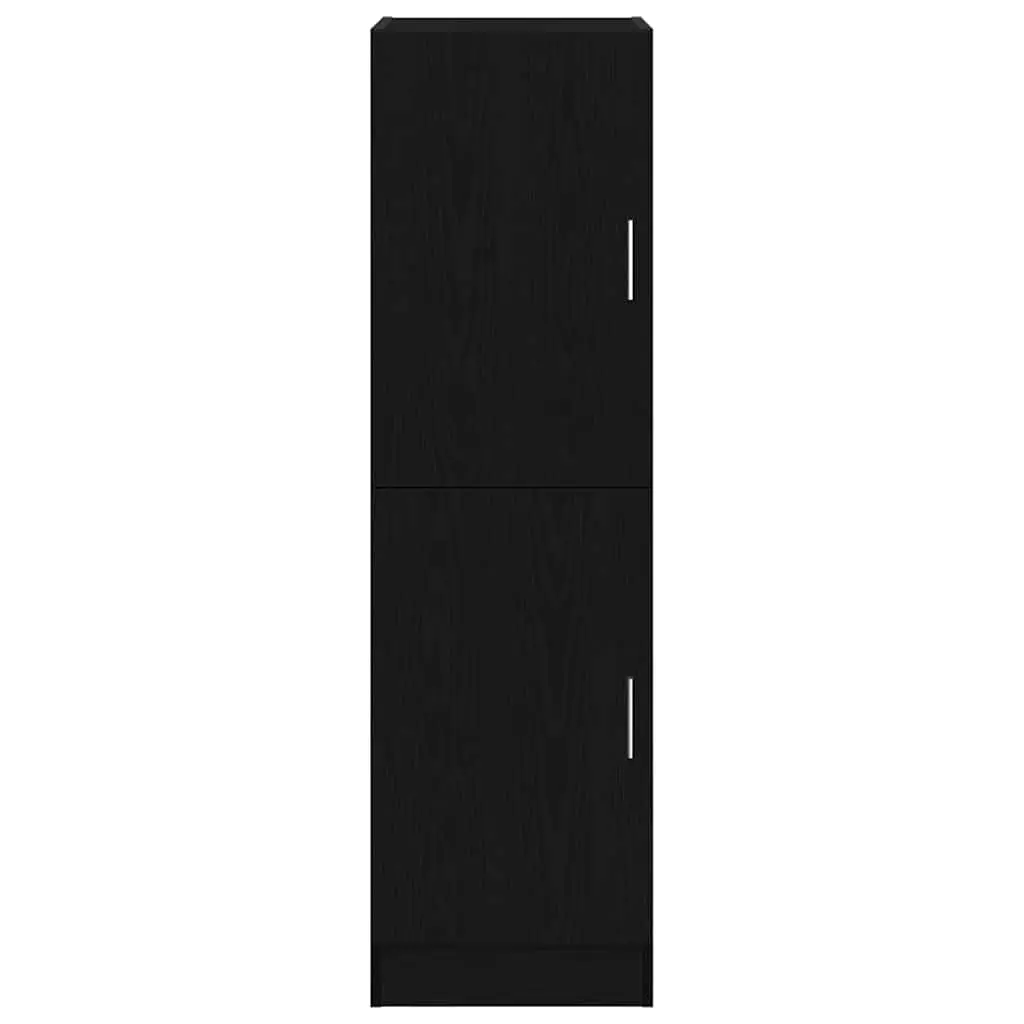 Black Kitchen Cabinet