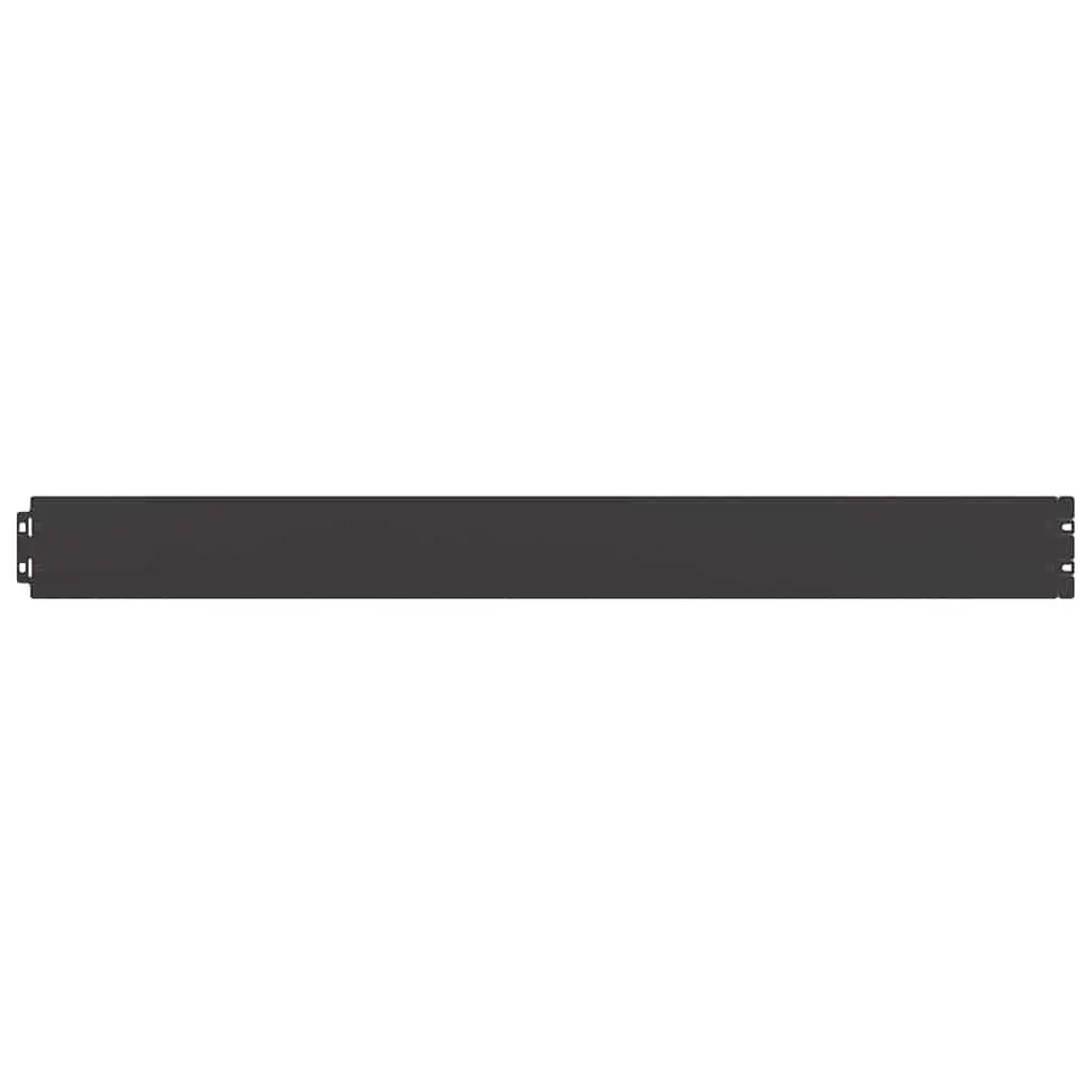 Lawn Edging Black Steel Borders 10x103 cm Garden Landscape Edger 50 Piece