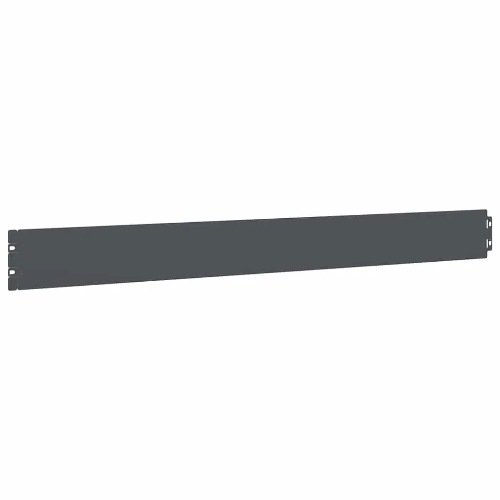 Garden Lawn Edging 50 Pieces Steel Borders Flexible Bendable Landscape Boundary White