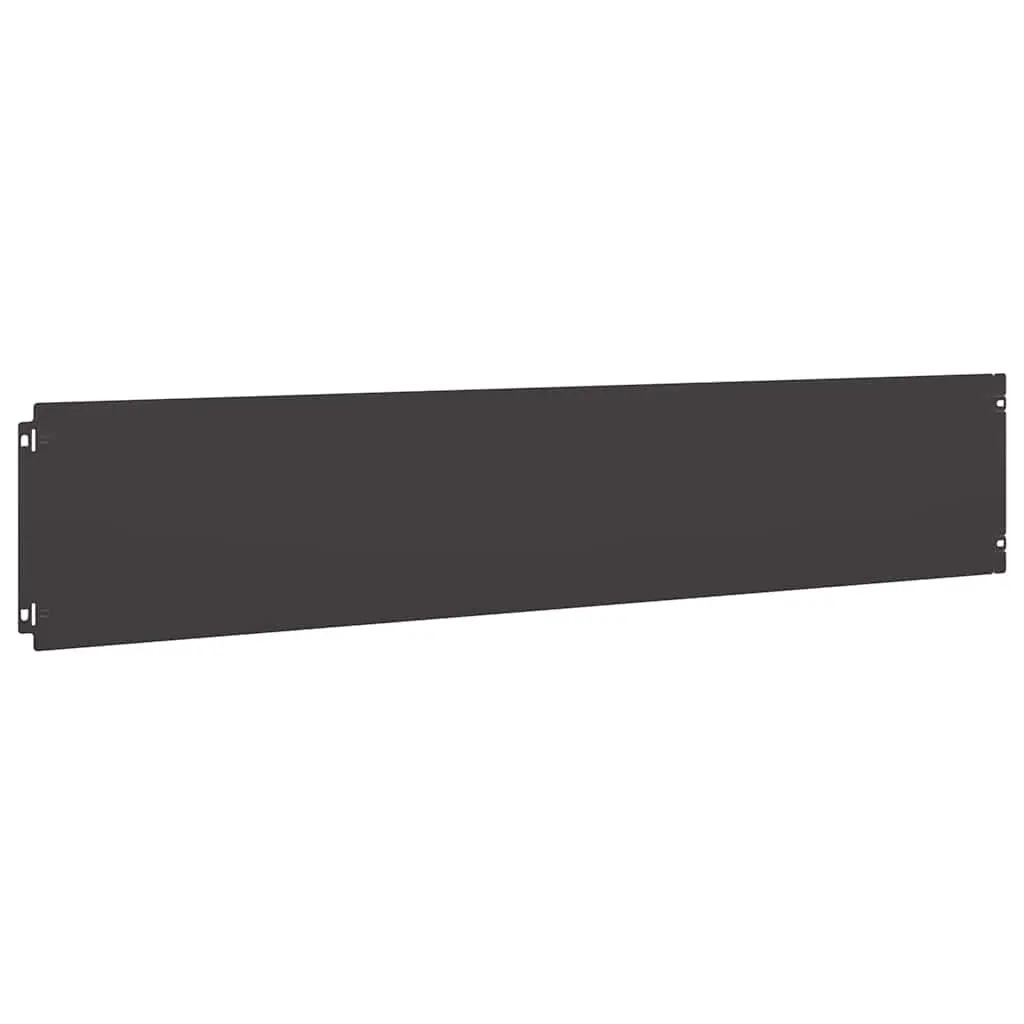 Lawn Edging Steel Borders 20x103 cm Black 10 Piece