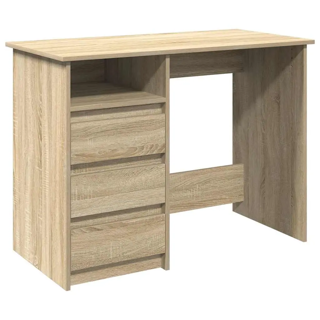 Sonoma Oak Writing Desk with Ample Workspace
