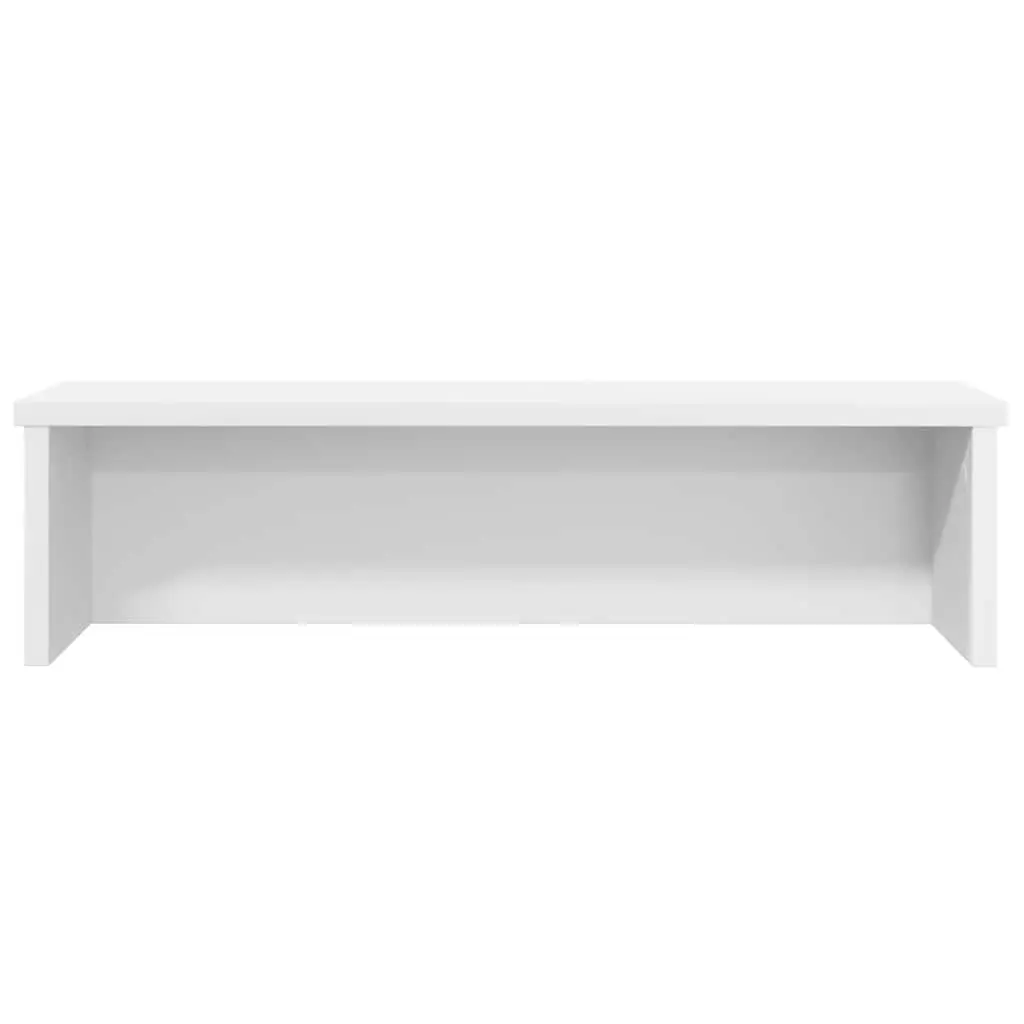 Kitchen Utensil Rack Stackable Organiser Storage Shelf 60 x 15 x 16 cm White