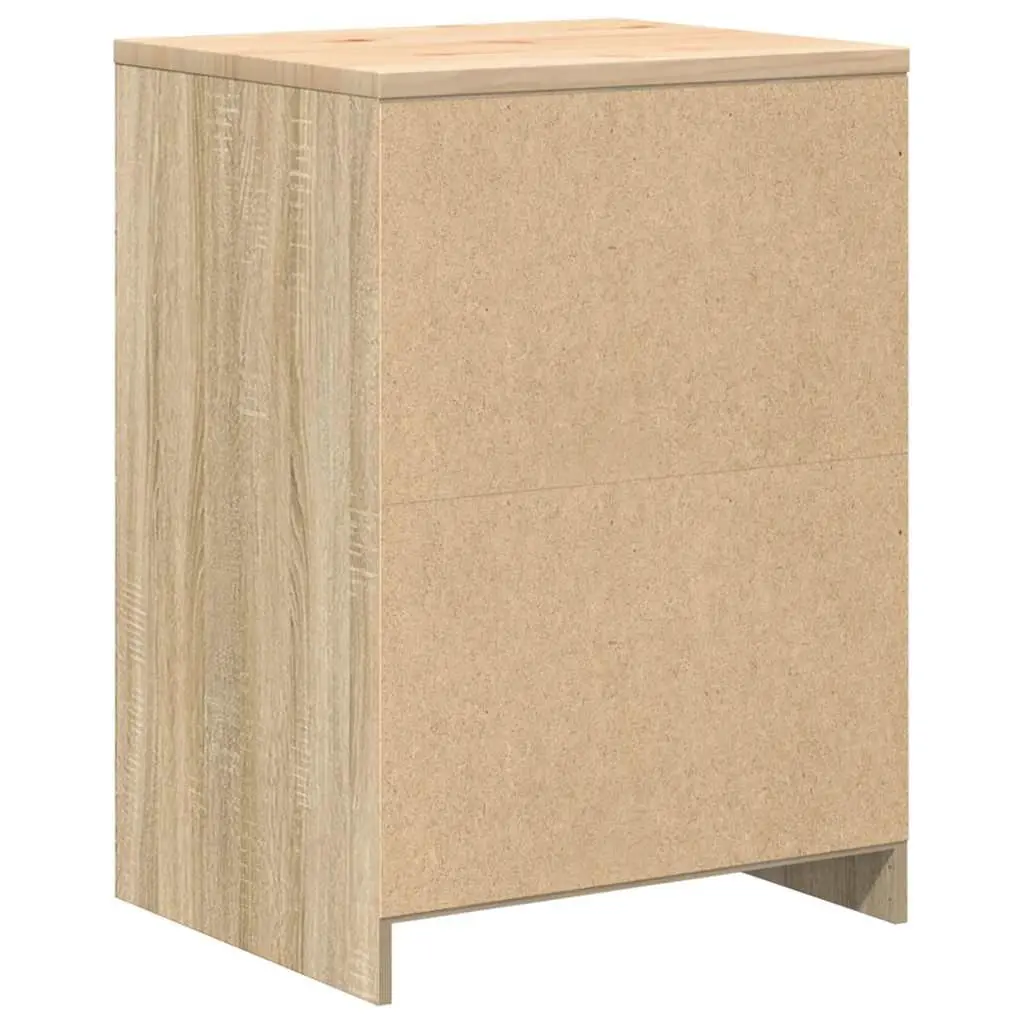 Garage Storage Cabinet Tool Organiser 60x51x85cm Brown Sonoma Oak